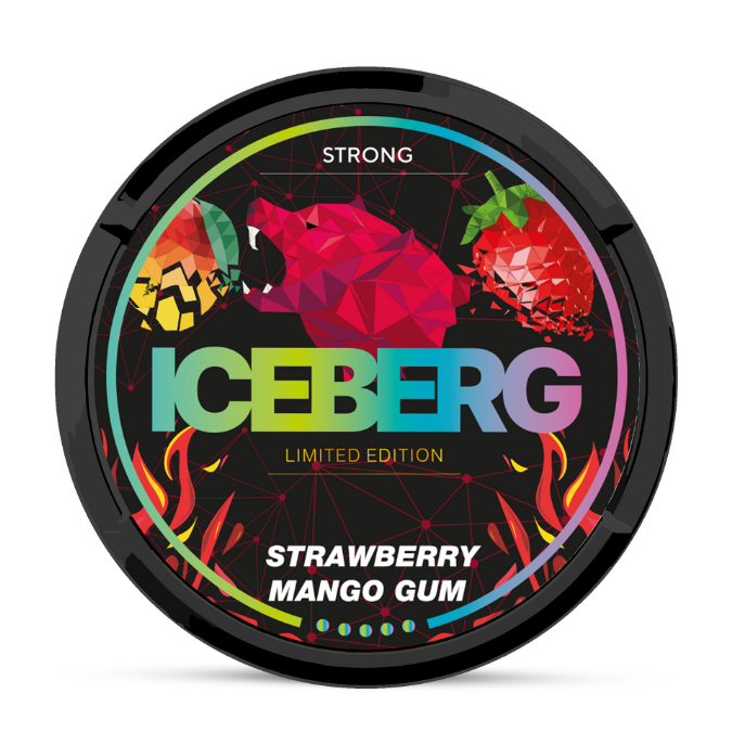 ICEBERG Strawberry Mango Gum Strong
