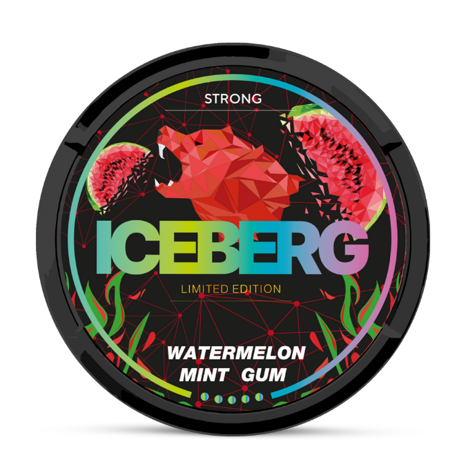 ICEBERG Watermelon Mint Gum Strong