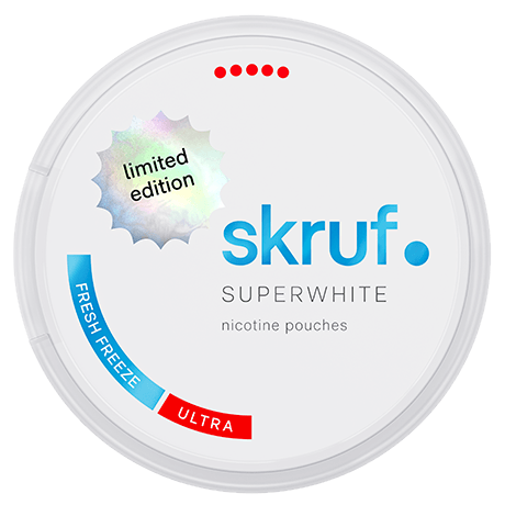 SKRUF Superwhite Fresh Freeze ULTRA